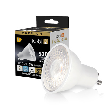 Żarówka LED GU10 5W 6500K Kobi